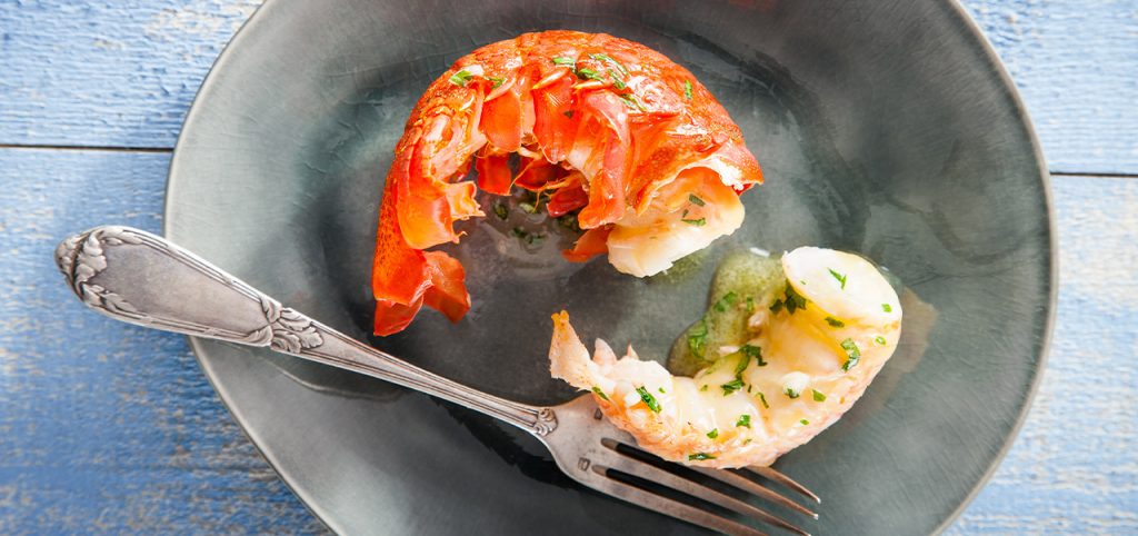 Rock lobster delight whit parsley by sapmer